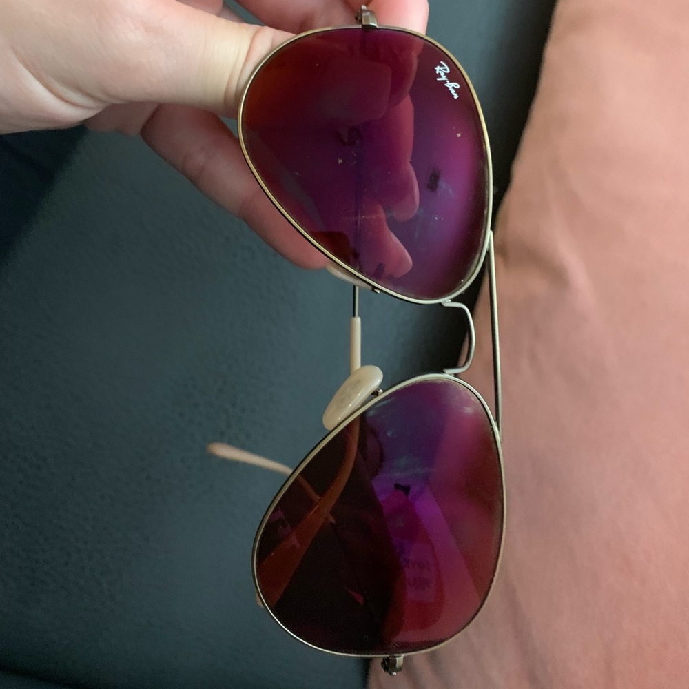 Pink and Gold RayBans